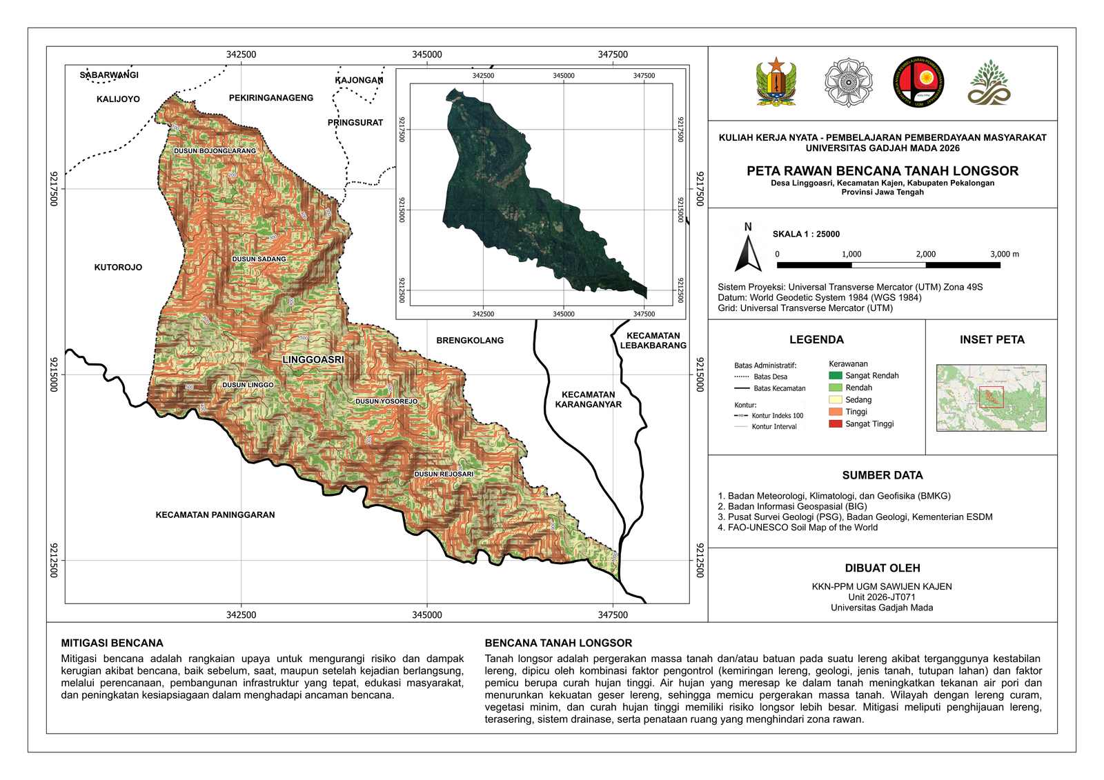 Peta Sebaran Gempa